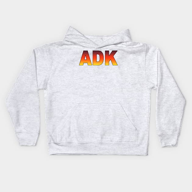 Welcome to the Adirondacks! Kids Hoodie by bellyflopper